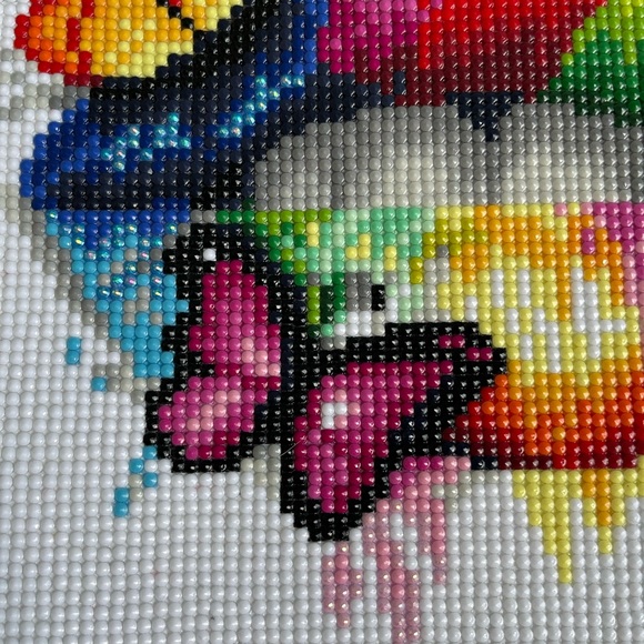 COMPLETED Butterfly Kiss Diamond Dotz - Picture 2 of 4